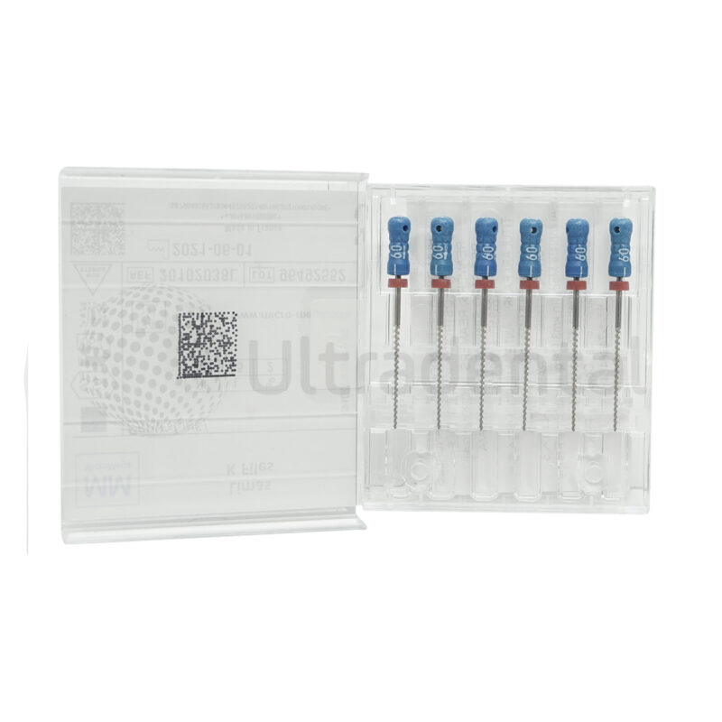 LIMAS K-FILE PRIME LINE #60 25mm BLISTER x 6