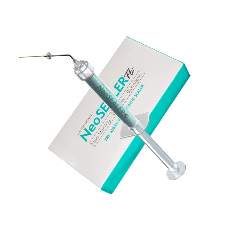 CEMENTO SELLADOR BIOCERAMICO AVALON BIOMED NeoSEALER FLO X 2.2G Kit (incluye 20 puntas Flex Flo)