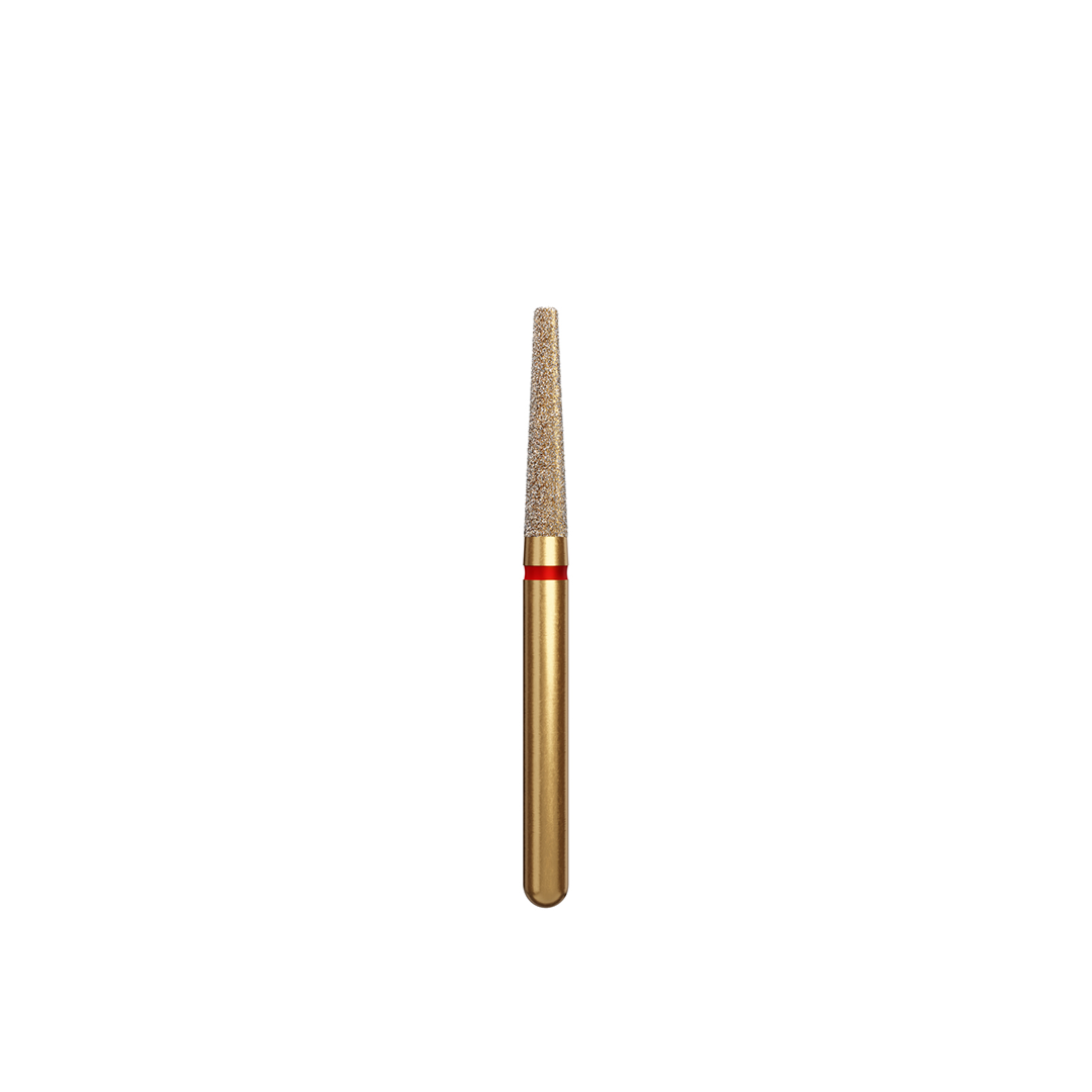 FRESA DIAMANTE DIATECH TRONCOCONICA PUNTA PLANA ANG REDONDEADO G847R-314-016-08.0-F BLISTER X 5