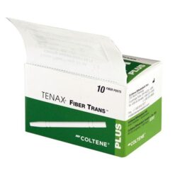 POSTES FIBRA DE VIDRIO TENAX FIBER TRANS NEGRO 1.1mm CJ x 10