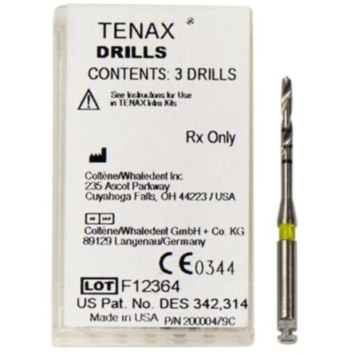 FRESA TENAX AMARILLA 1.3mm CJ x 3